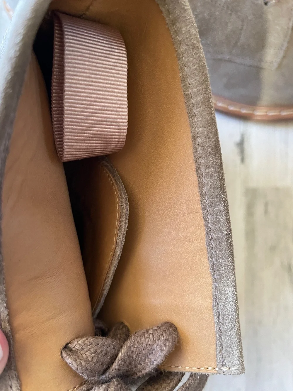 IRO Men's Taupe Suede Chukka Lace-Up Boots SZ 44